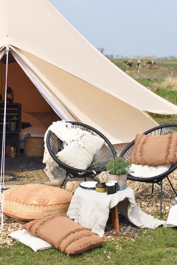 Smuk Lytse Bell Tent Echtenerbrug Exterior photo